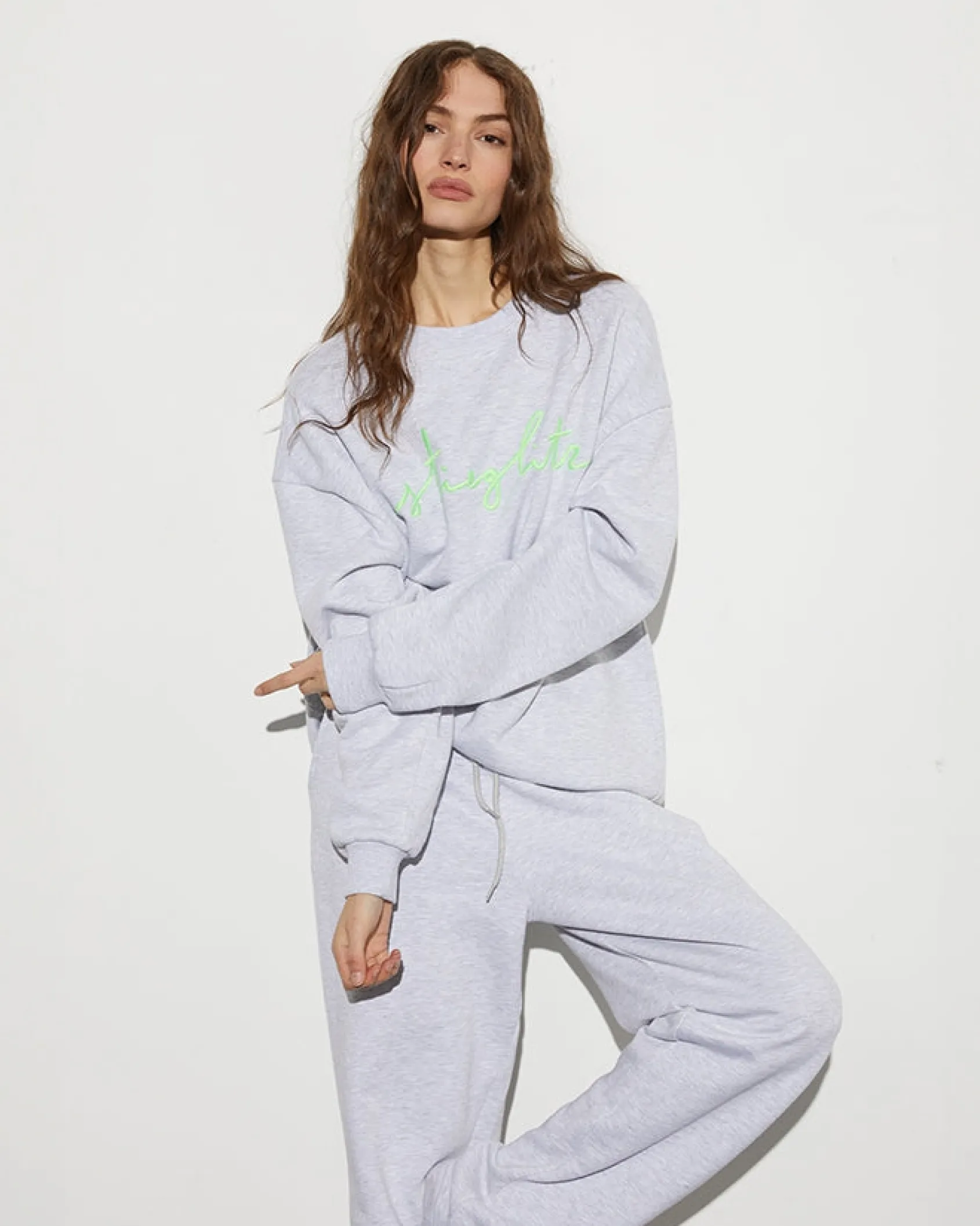 aiko_sweater__melange_gre_1.webp Flash Sale STIEGLITZ Aiko Sweater | Melange Grey