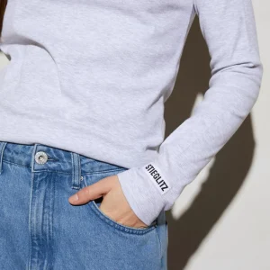 Cheap STIEGLITZ Basic Longsleeve | Melange Grey