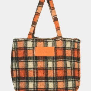 Cheap STIEGLITZ Check Teddy Bag | Orange