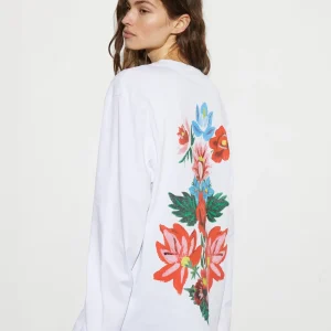 Cheap STIEGLITZ Chessa Wide Skate Longsleeve | White