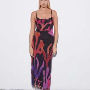 Sale STIEGLITZ Corale Mesh Dress | Black