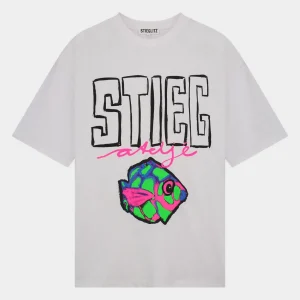 Best Sale STIEGLITZ Elena Oversized T-shirt | White