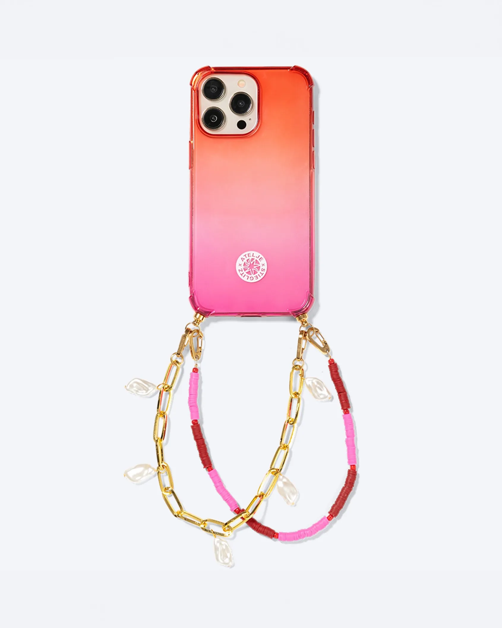glow_up__short_phone_cord_1.webp Best Sale STIEGLITZ Glow Up - Short Phone Cord | Gold
