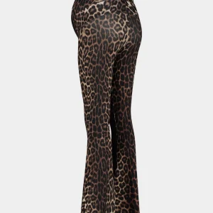 Cheap STIEGLITZ Leopard Maternity Flared Broek | Brown