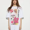 Cheap STIEGLITZ Lila Oversized T-shirt | White