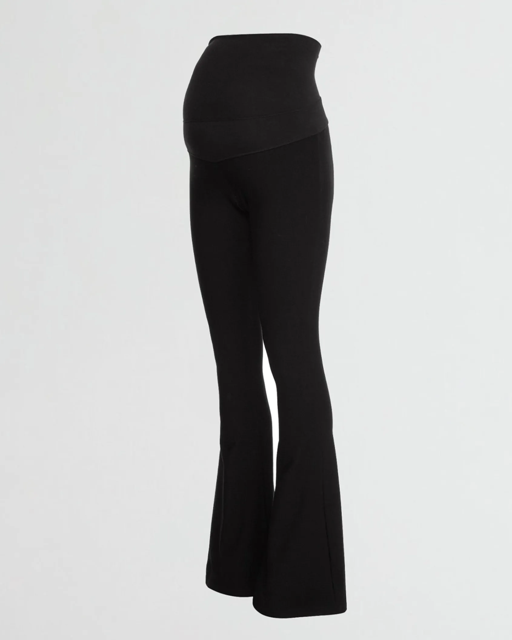 maternity_flared_broek__b_0.webp Best Sale STIEGLITZ Maternity Flared Broek | Black
