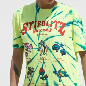 Best Sale STIEGLITZ Shroom T-Shirt | Green