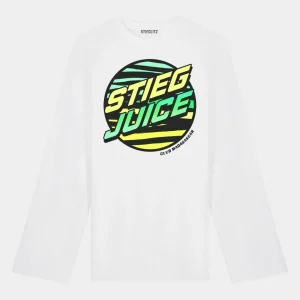 Cheap STIEGLITZ Stieg Juice Skate Longsleeve | White