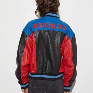 Fashion STIEGLITZ Tomaz Leather Jacket | Black