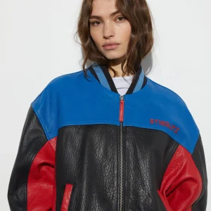 Fashion STIEGLITZ Tomaz Leather Jacket | Black