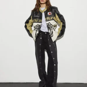 Fashion STIEGLITZ Victor Leather Jacket | Black
