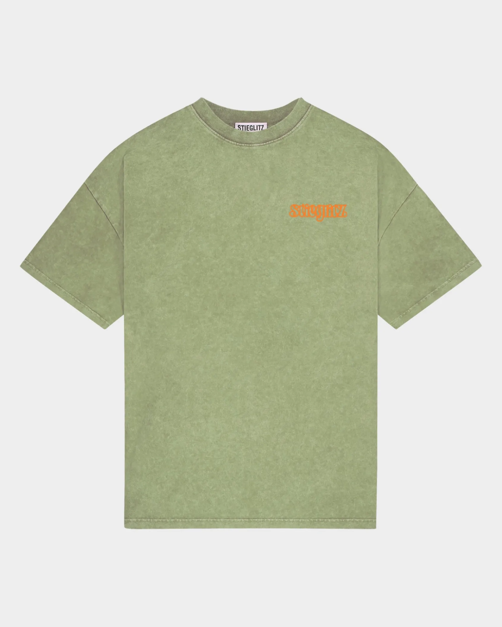 world_of_stieg_oversized__0-2.webp Fashion STIEGLITZ World Of Stieg Oversized T-shirt | Green