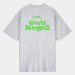Best Sale STIEGLITZ World Of Stieg Oversized T-shirt | Melange Grey