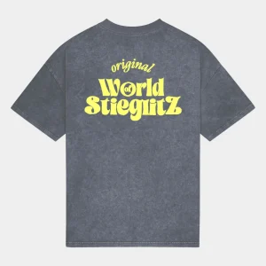 Best STIEGLITZ World Of Stieg Oversized T-shirt | Black