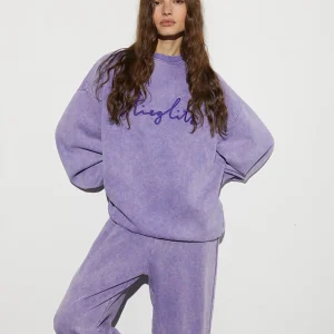 Shop STIEGLITZ Worn Out Sweater | Washed Purple