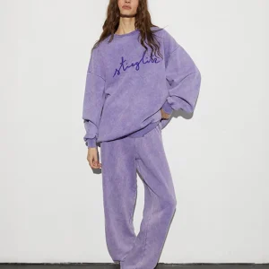 Shop STIEGLITZ Worn Out Sweater | Washed Purple